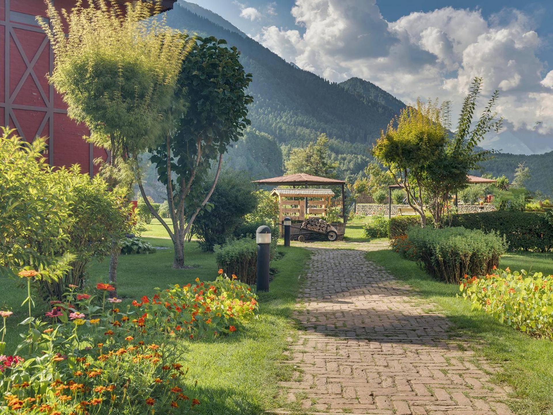 100 m2, 1 yatak odalı, 1 banyolu , Pahalgam bölgesinde Dış mekan fotoğraf