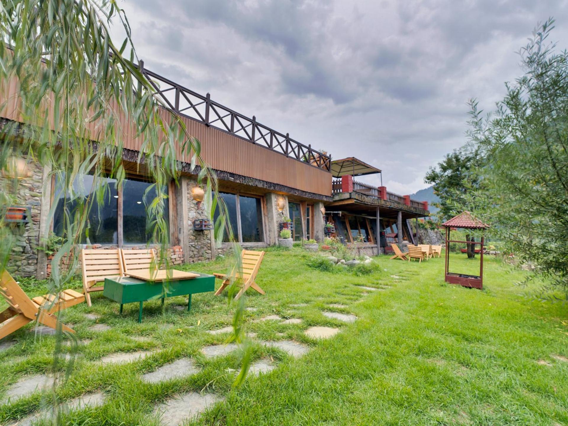 100 m2, 1 yatak odalı, 1 banyolu , Pahalgam bölgesinde Dış mekan fotoğraf