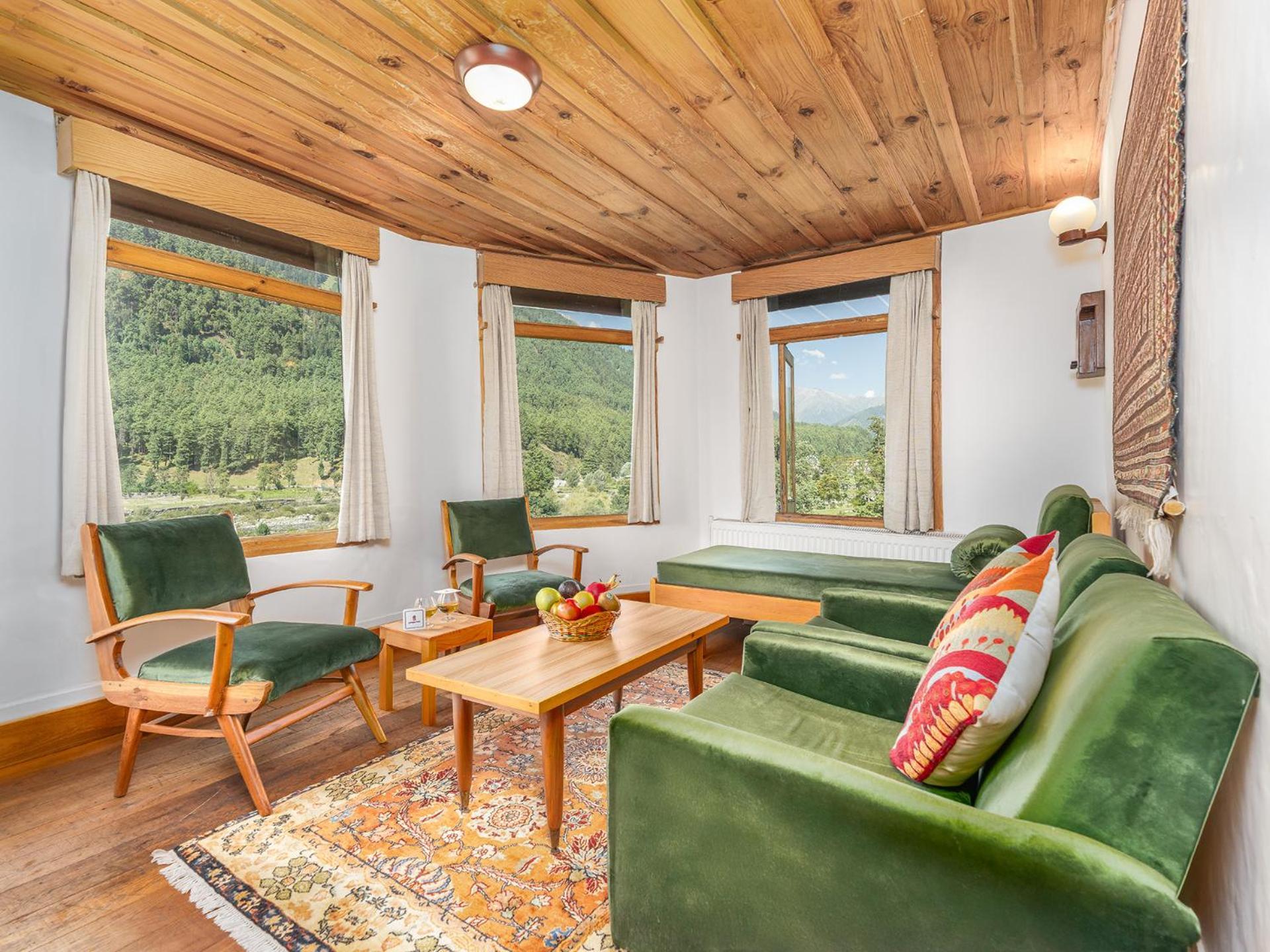 100 m2, 1 yatak odalı, 1 banyolu , Pahalgam bölgesinde Dış mekan fotoğraf